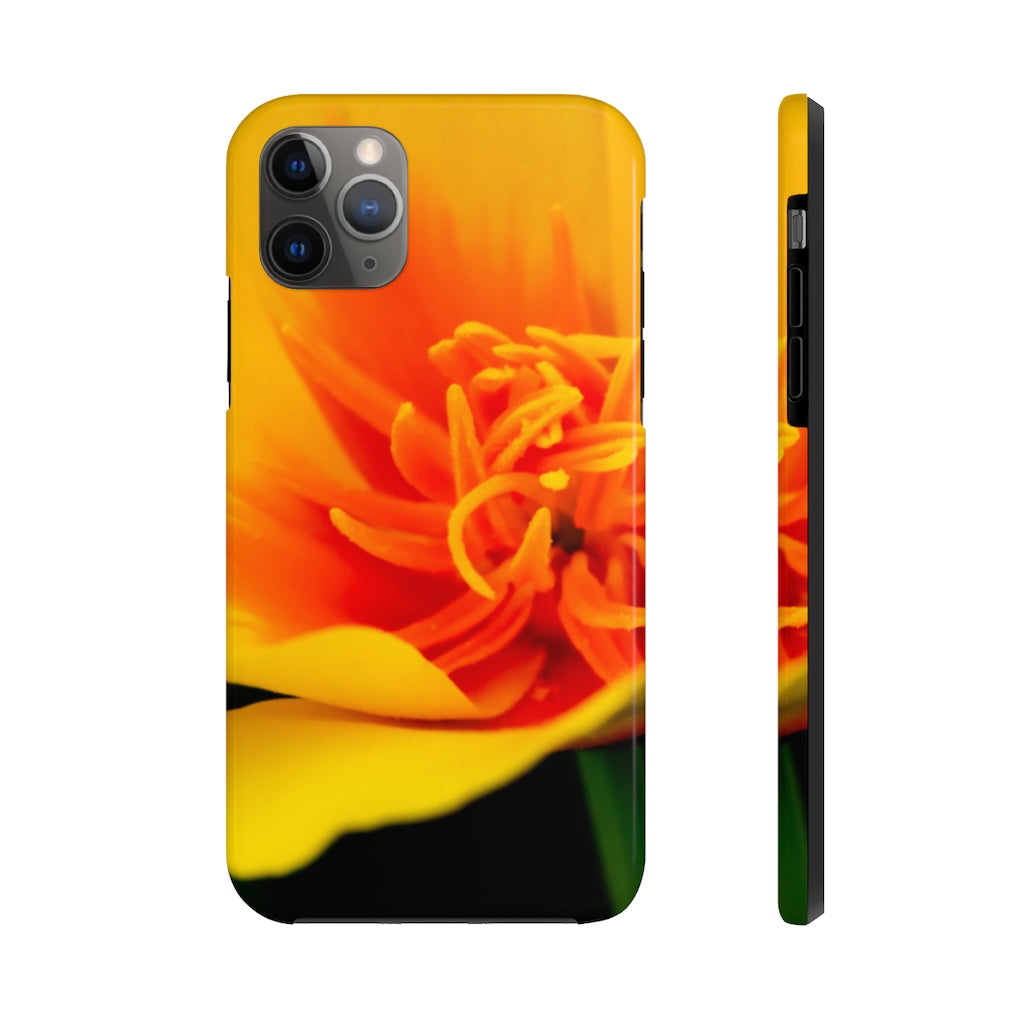 California Poppy Phone Cases