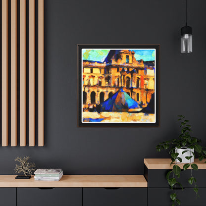 Impressionist Louvre Museum Canvas