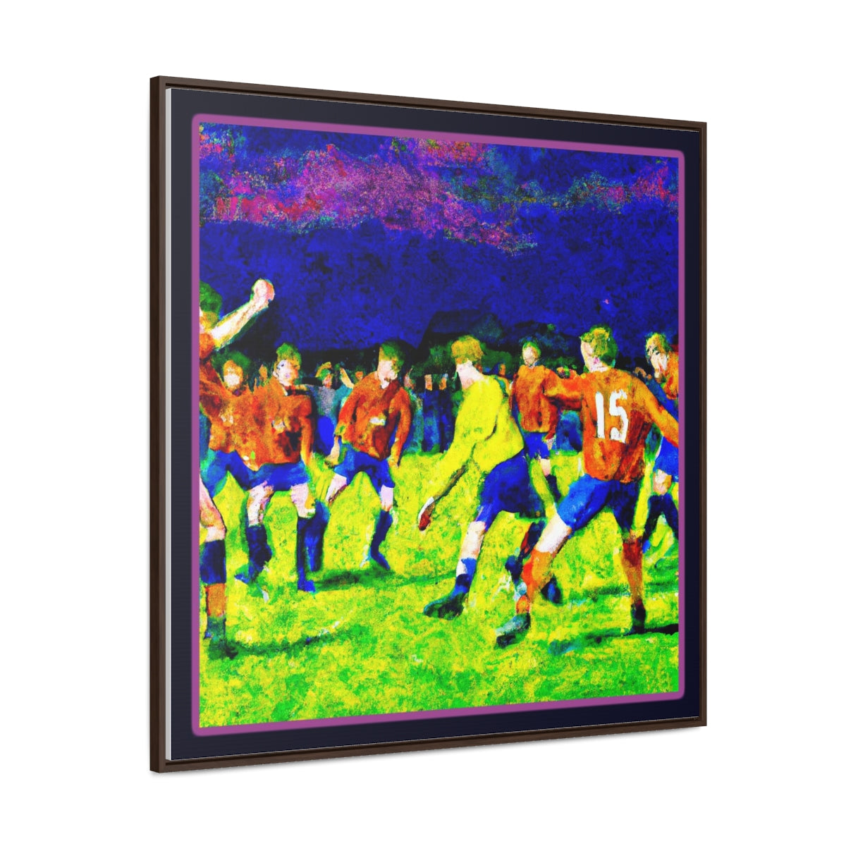 World Cup 2022 Van Gogh Canvas