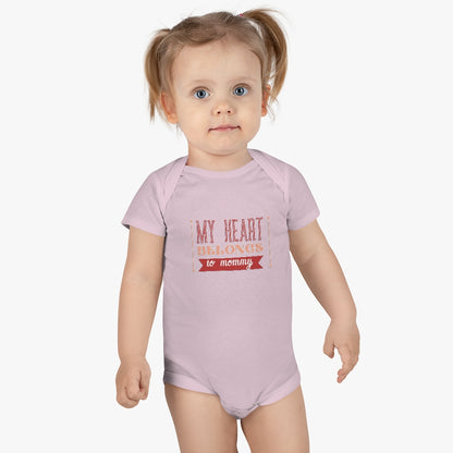 Belongs to Mommy Baby Short Sleeve Onesie