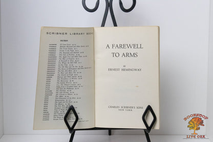 A Farewell to Arms; Ernest Hemingway