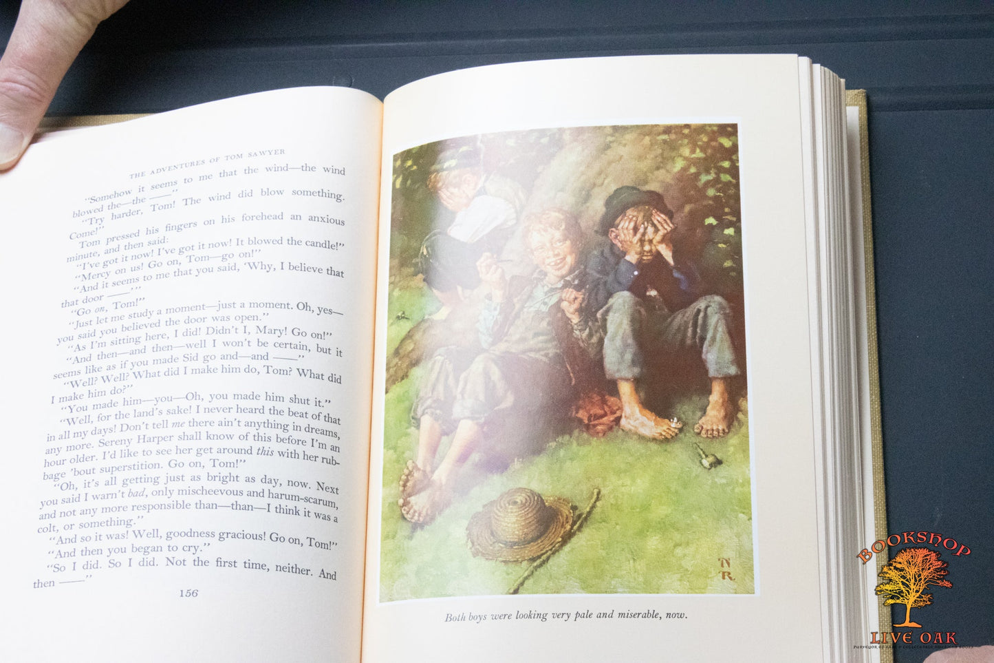 The Adventures of Tom Sawyer & The Adventures of Huckelberry Finn; Mark Twain Illustrated by Norman Rockwell