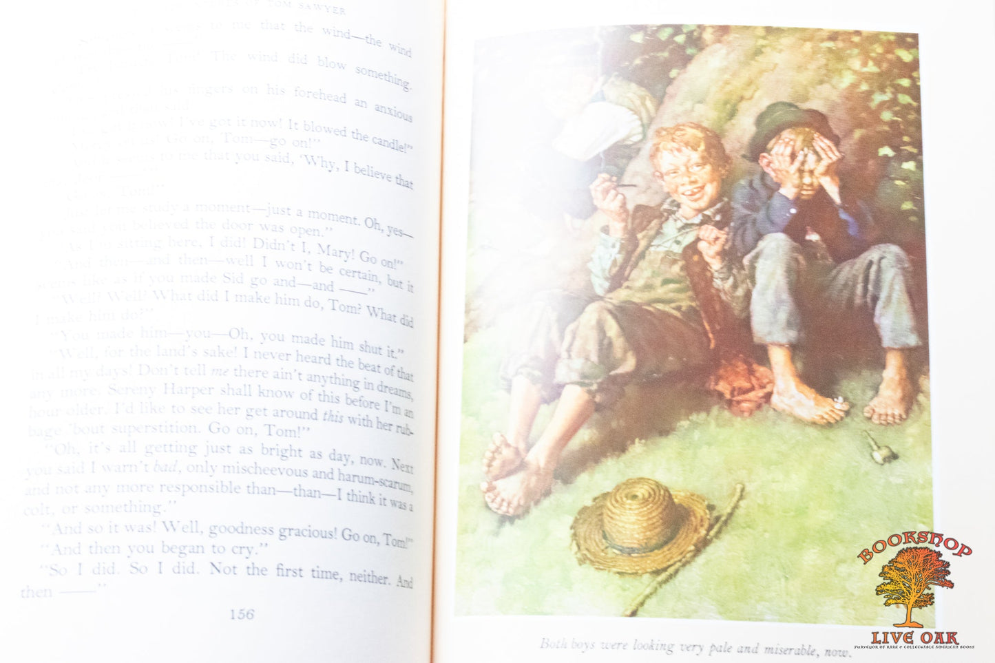 The Adventures of Tom Sawyer & The Adventures of Huckelberry Finn; Mark Twain Illustrated by Norman Rockwell