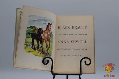 Black Beauty The Autobiography of a Horse; Anna Sewell Illustrations by Walter Seaton