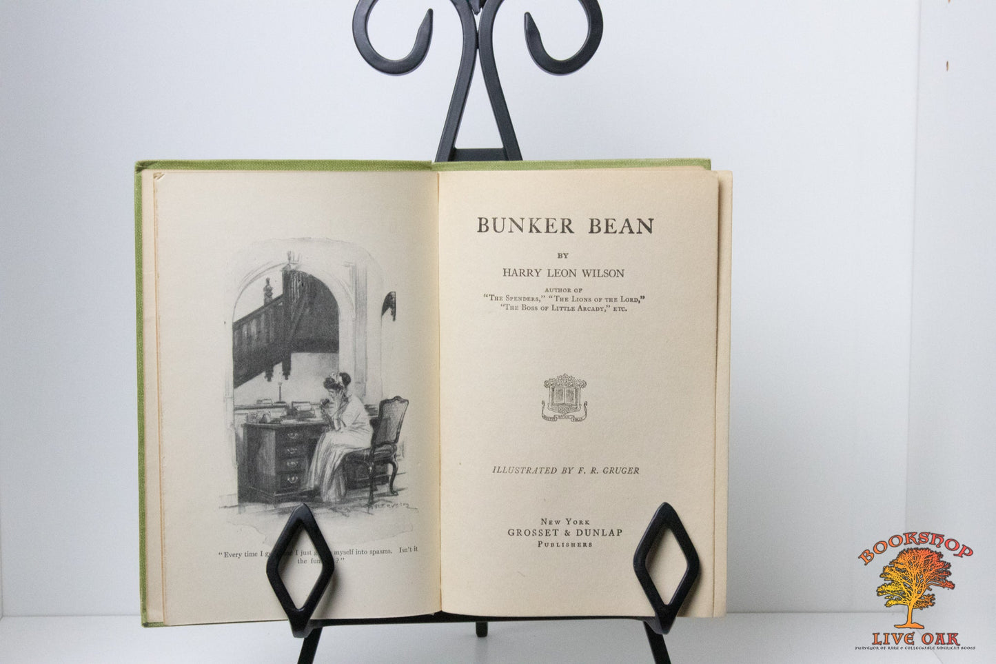 Bunker Bean; Harry Leon Wilson Illustrated by F.R. Gruger