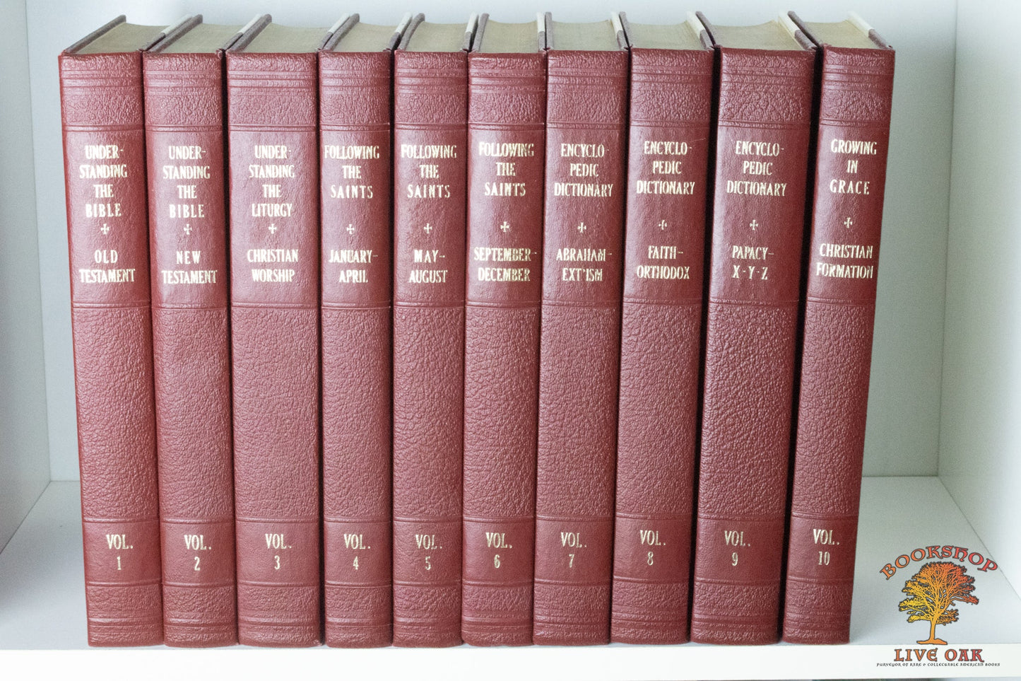 The Complete set of: The Catholic Laymans's Library, Volumes 1-10 Edited By John P. Bradley, John Quinlin, Edmund Colledge, James Walsh, Alfred McBride