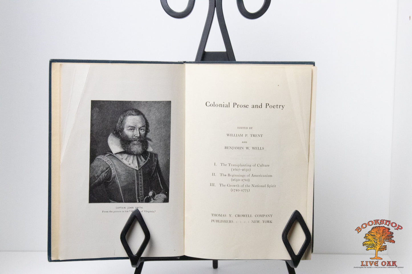 Colonial Prose and Poetry; Edited by William P. Trent and Benjamin W. Wells