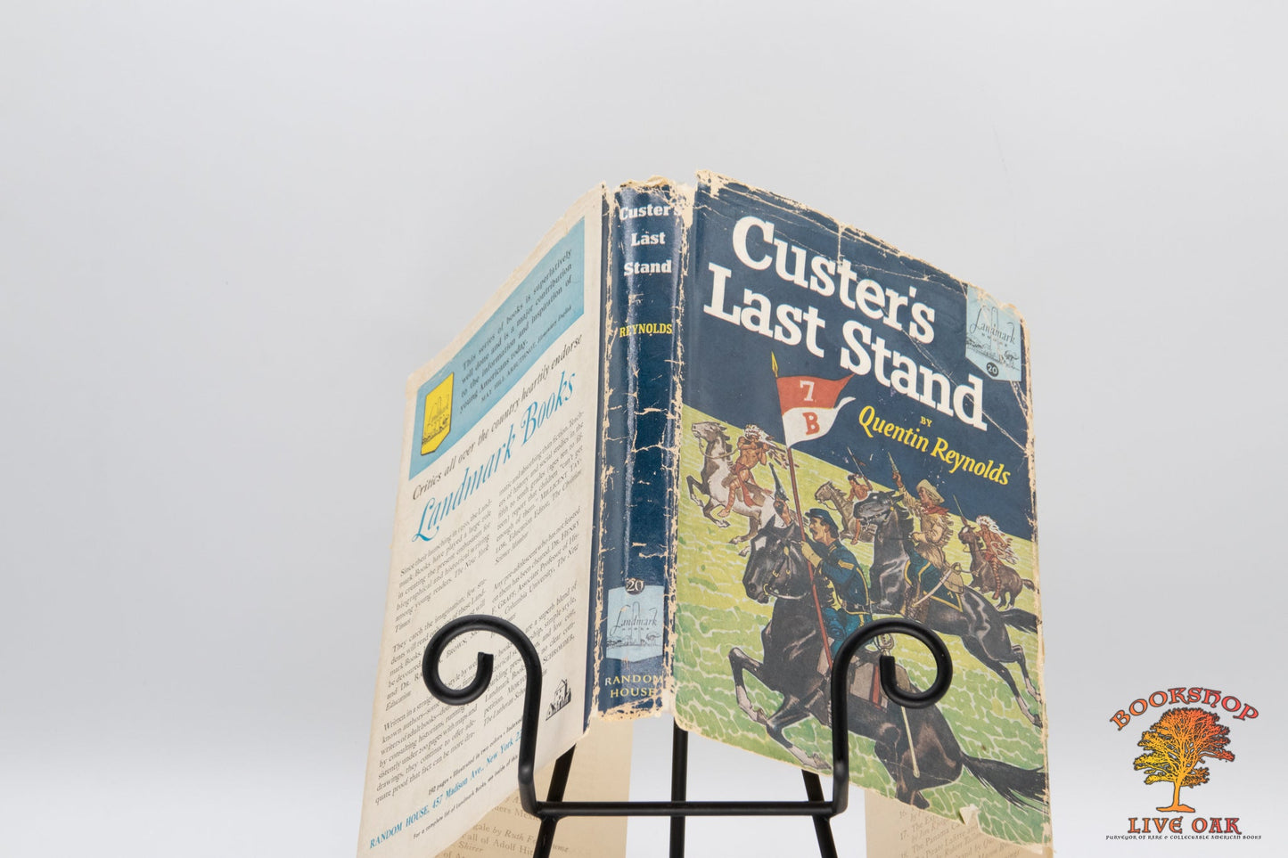 Custer's Last Stand; Quentin Reynolds illustrated by Frederick T. Chapman