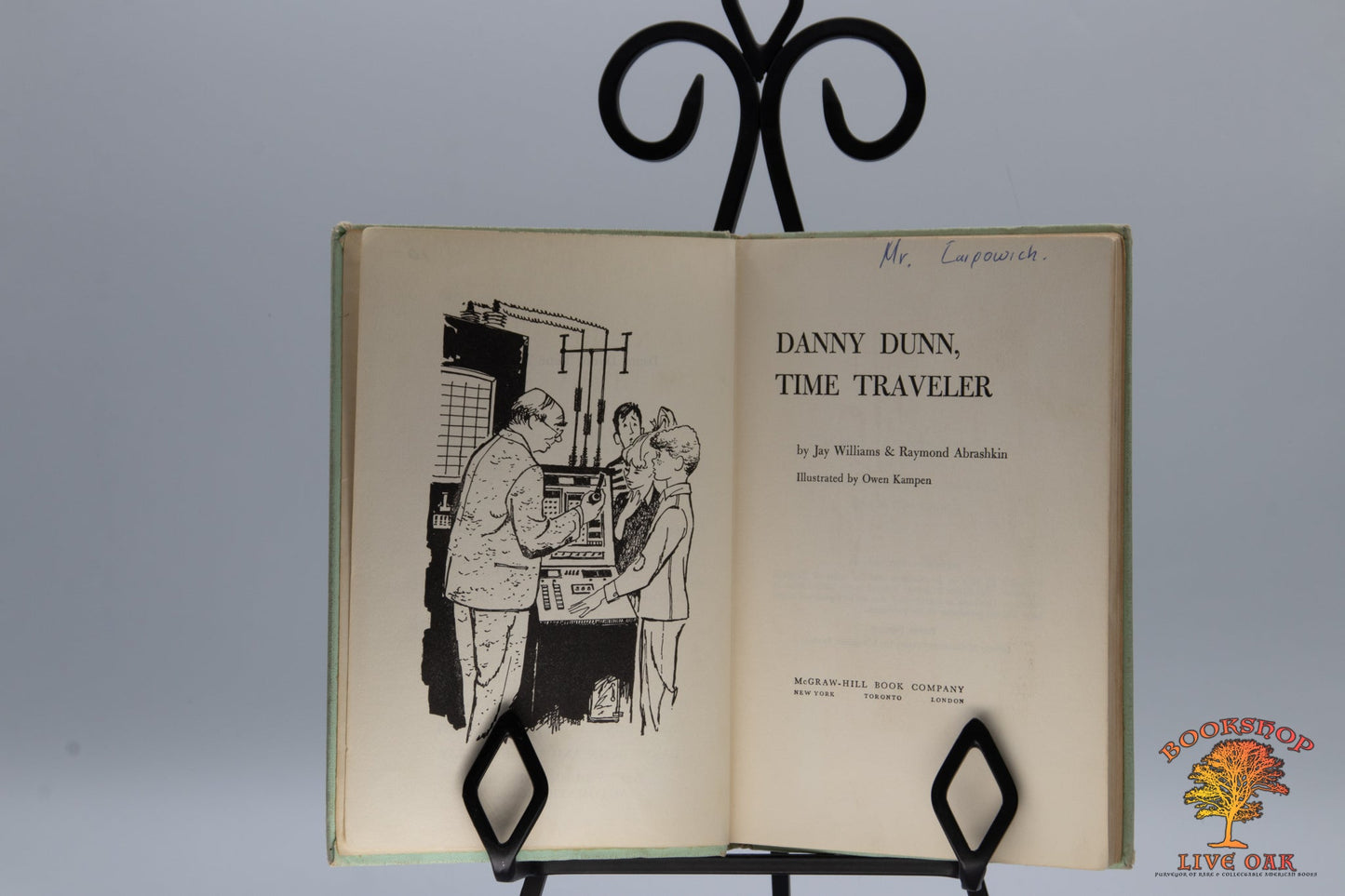 Danny Dunn, Time Traveler; Jay Williams & Raymond Abrashkin Illustrated by Owen Kampen