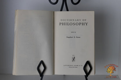 Dictionary of Philosophy Ancient Medieval Modern Edited by Dagobert D. Ruines