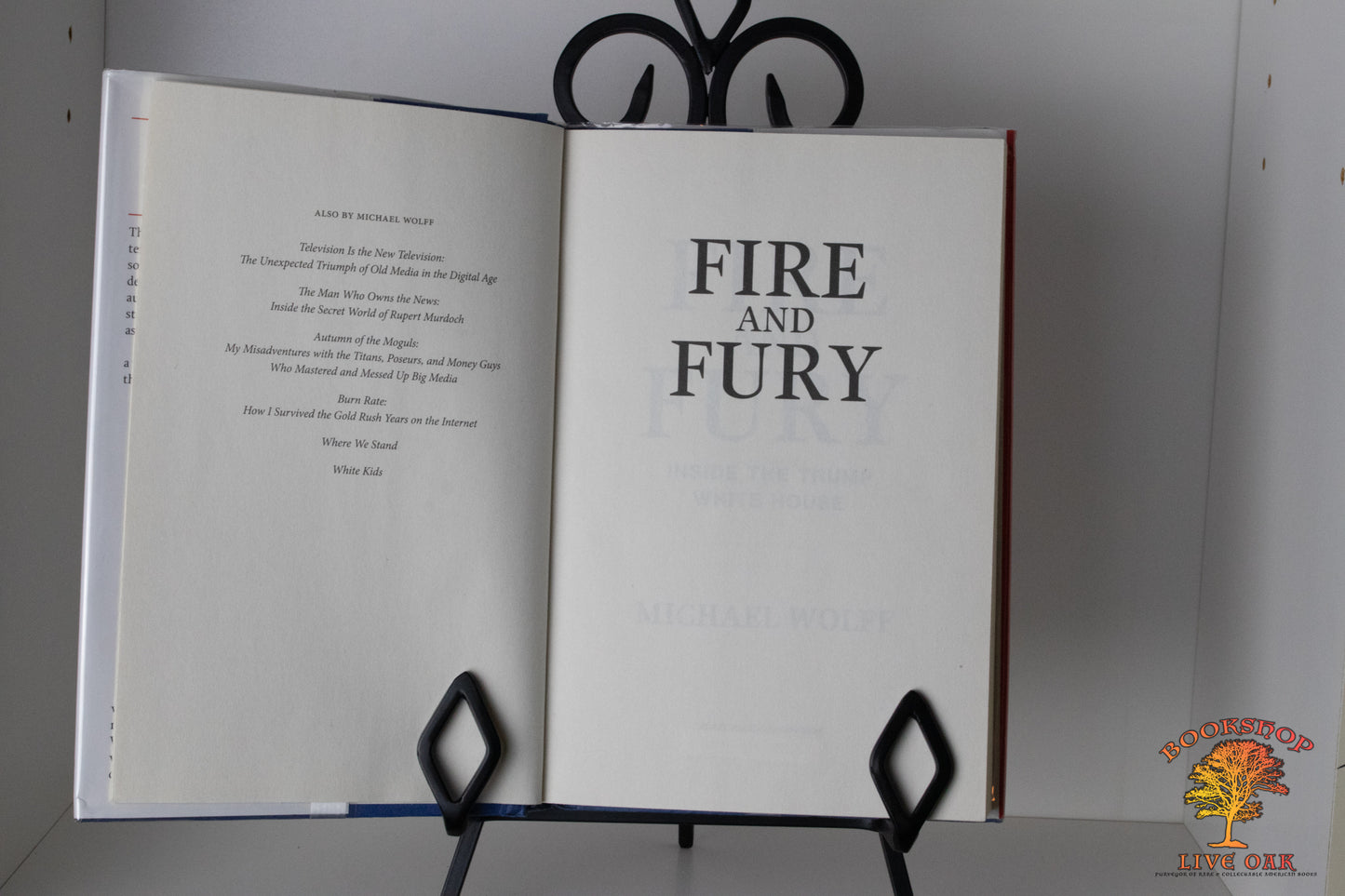 Fire and Fury Inside the Trump White House Michael Wolff