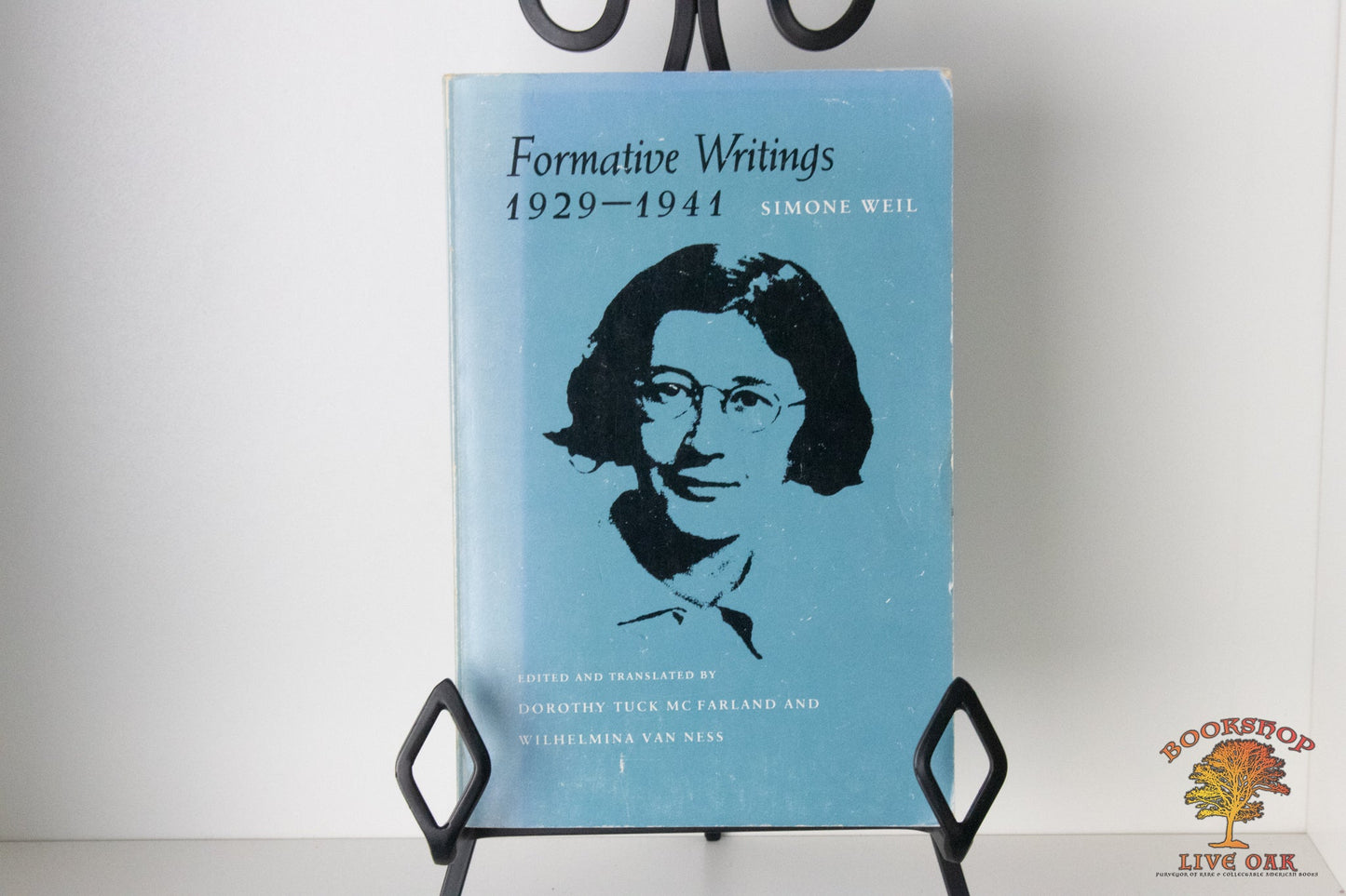 Formative Writings 1929-1941 Simone Weil Simone Weil Edited and translated by Dorthy Tuck McFarland and Wilhelmina Van Ness