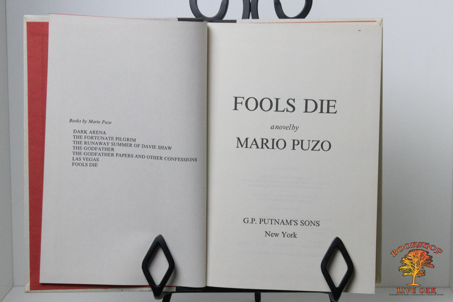 Fools Die; Mario Puzo