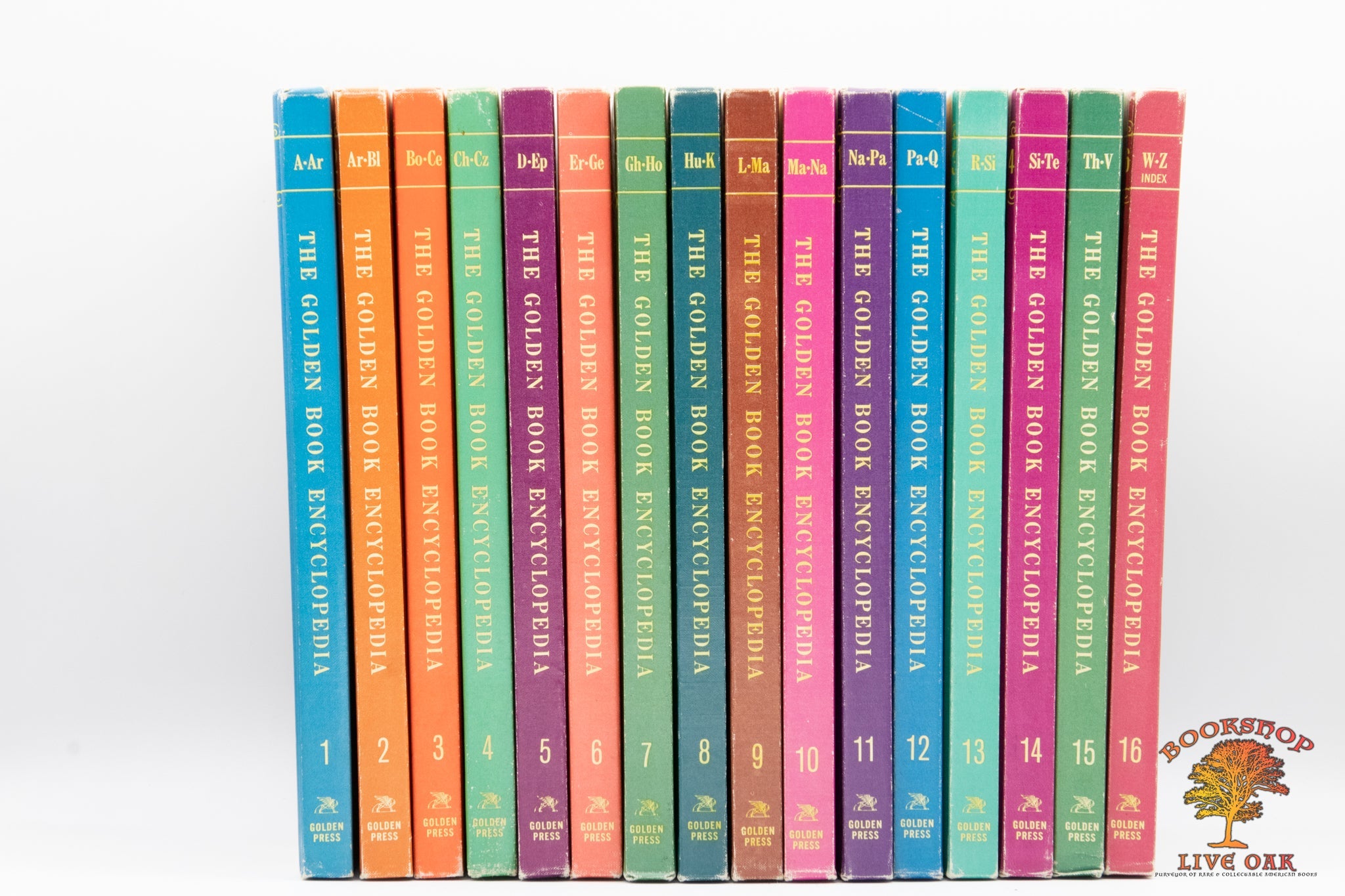 The Golden Book Encyclopedia Deluxe Edition Vols 1 to 16; Bertha Morri