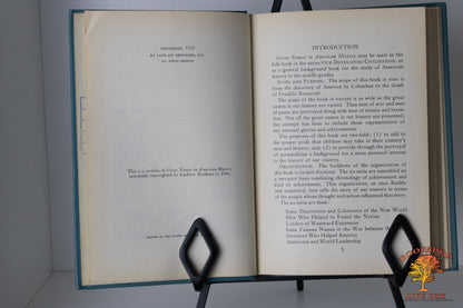 Great Names in American History Our Developing Civilization John G, Gilmartin Anna M Skehan Original Illustrations by A.K. Bilder and Herbert Joseph