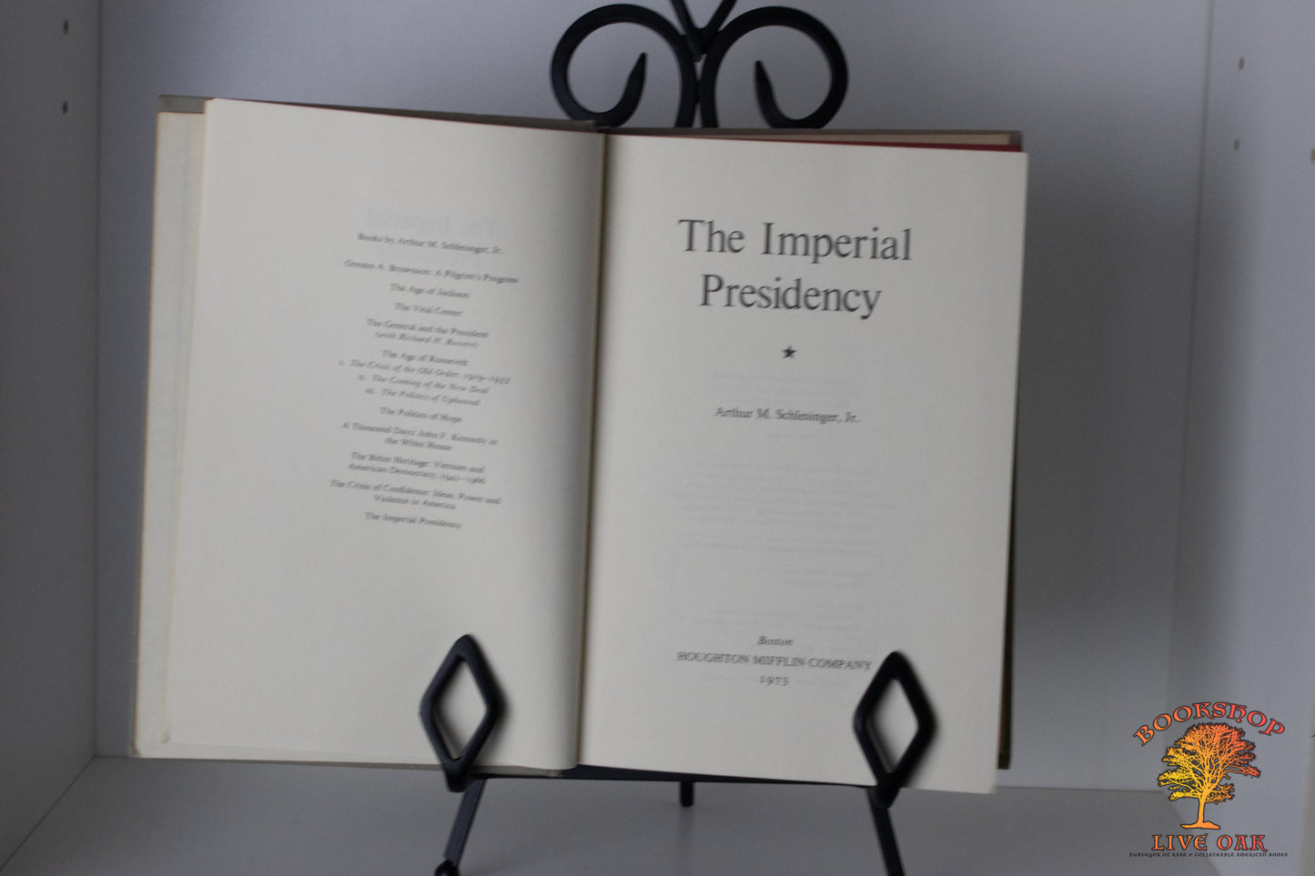 The Imperial Presidency Arthur M. Schlesinger, Jr.