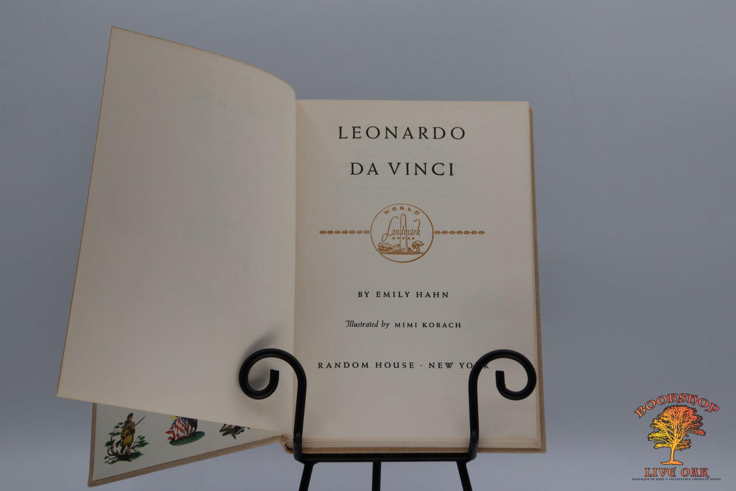 Leonardo Da Vinci; Emily Hahn Illustrated by Mimi Korach