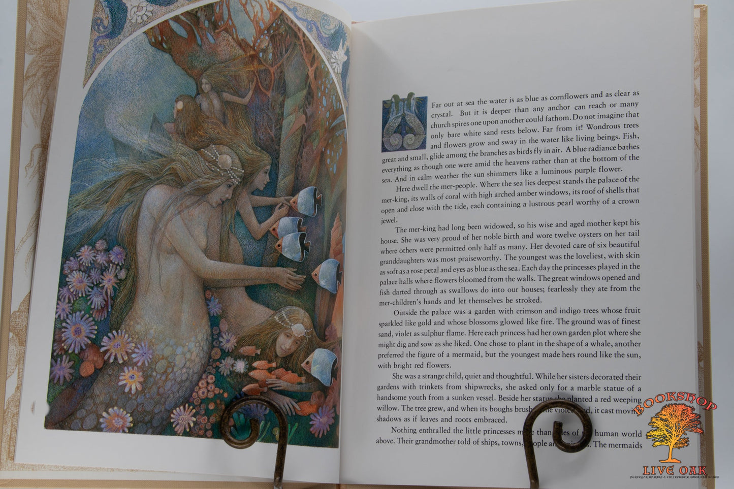 The Little Mermaid; Hans Christian Andersen's The Little Mermaid Illustrated by Laszlo Gal