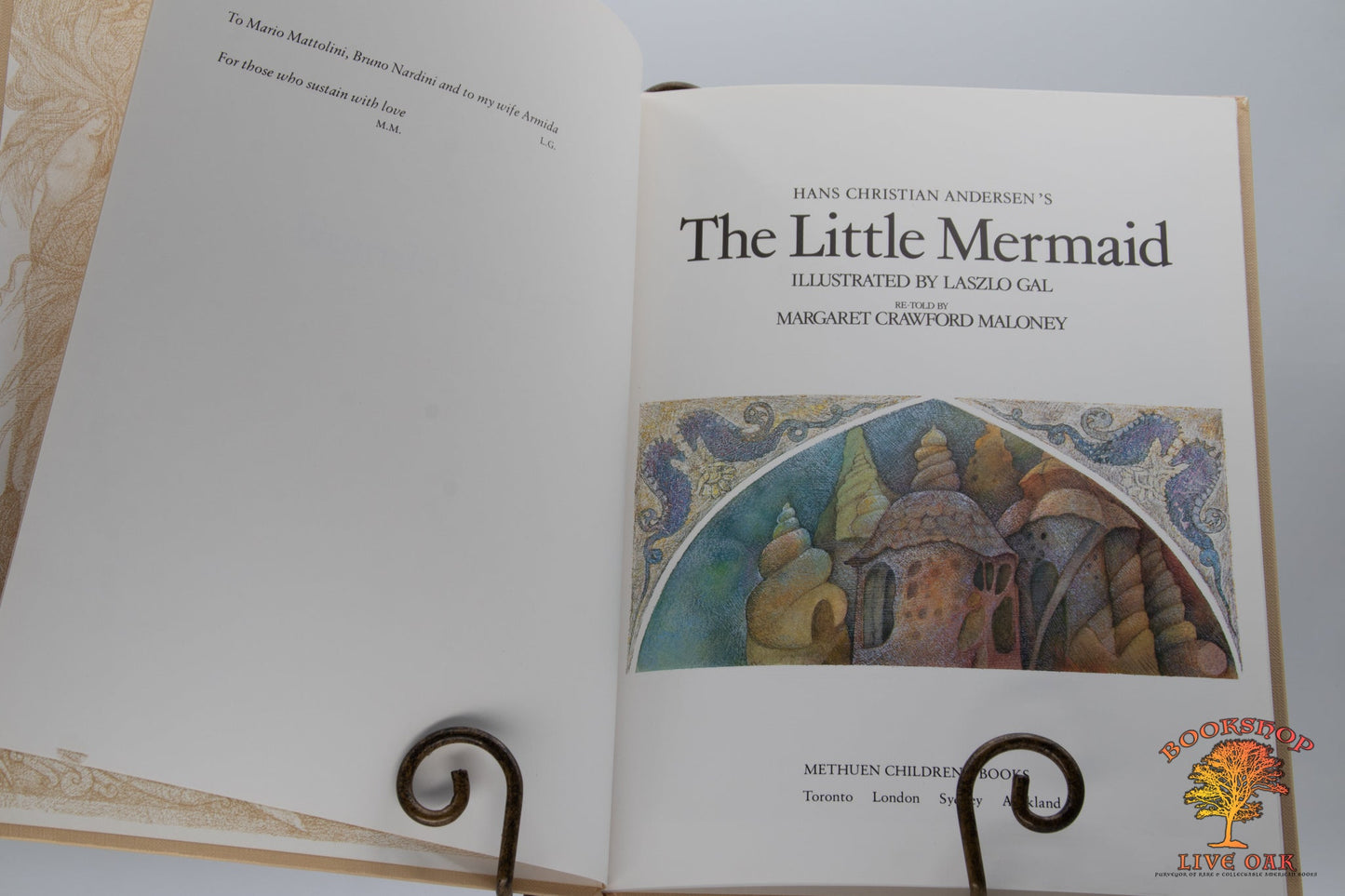 The Little Mermaid; Hans Christian Andersen's The Little Mermaid Illustrated by Laszlo Gal