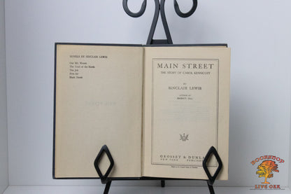 Main Street; Sinclair Lewis