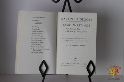 Martin Heidegger Basic Writings from Being in Time (1927) to The Task of Thinking (1964) Martin Heidegger Edited by David Farrell Krell