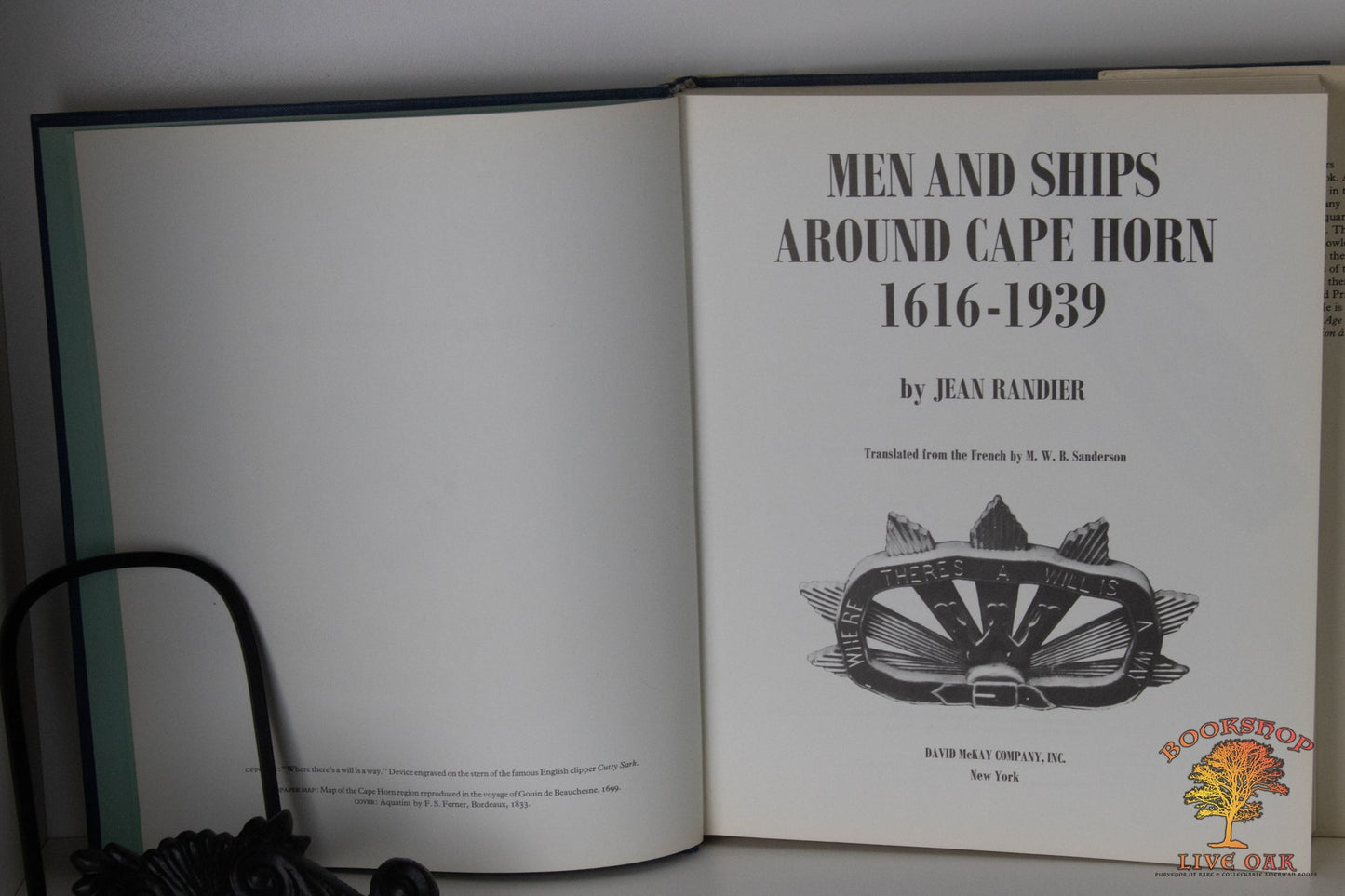 Men and Ships Around Cape Horn 1616-1939 Jean Randier Translated from the French by M.W.B. Sanderson