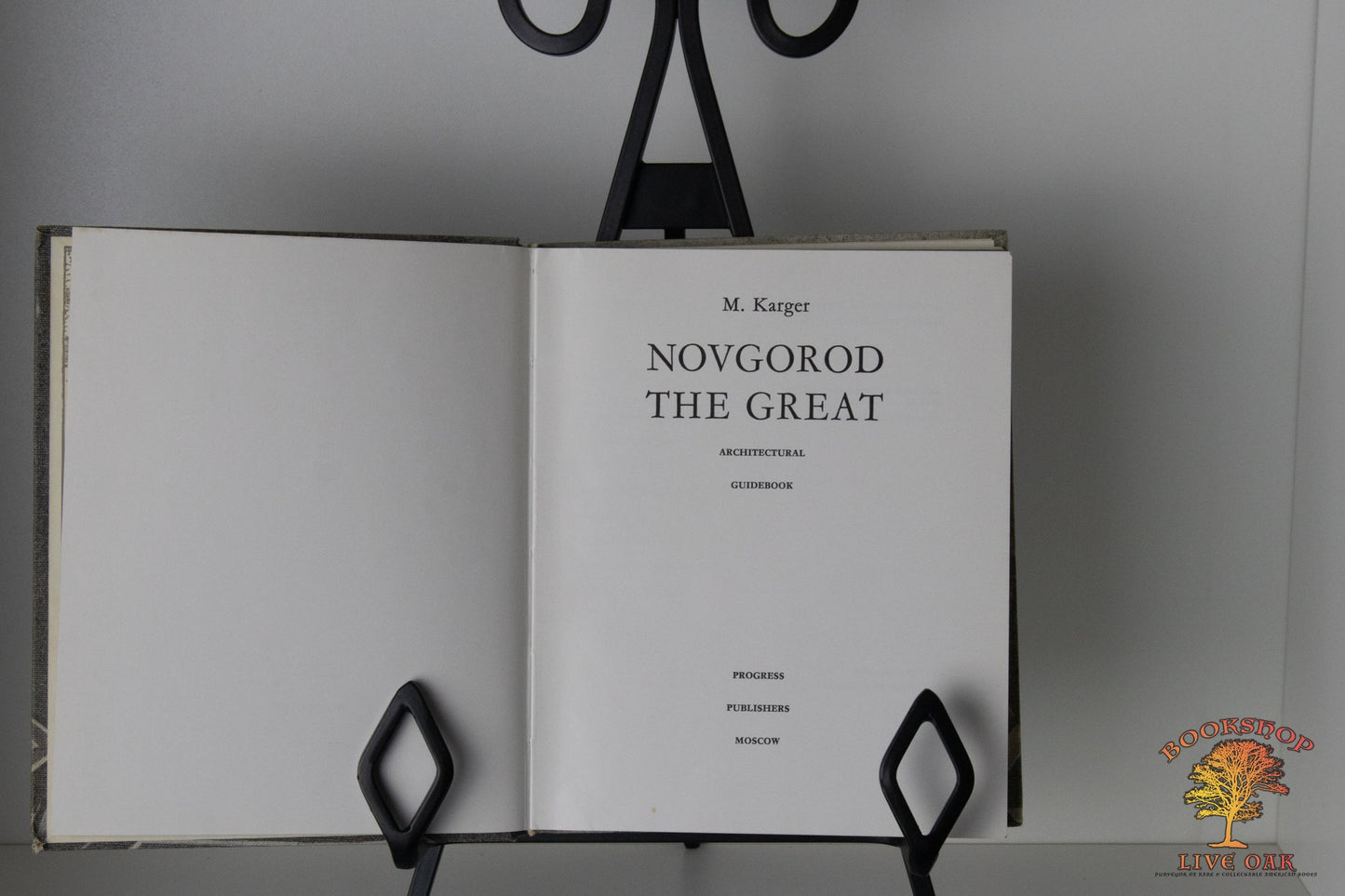 Novogorod The Great Architectural Guidebook M. Karger