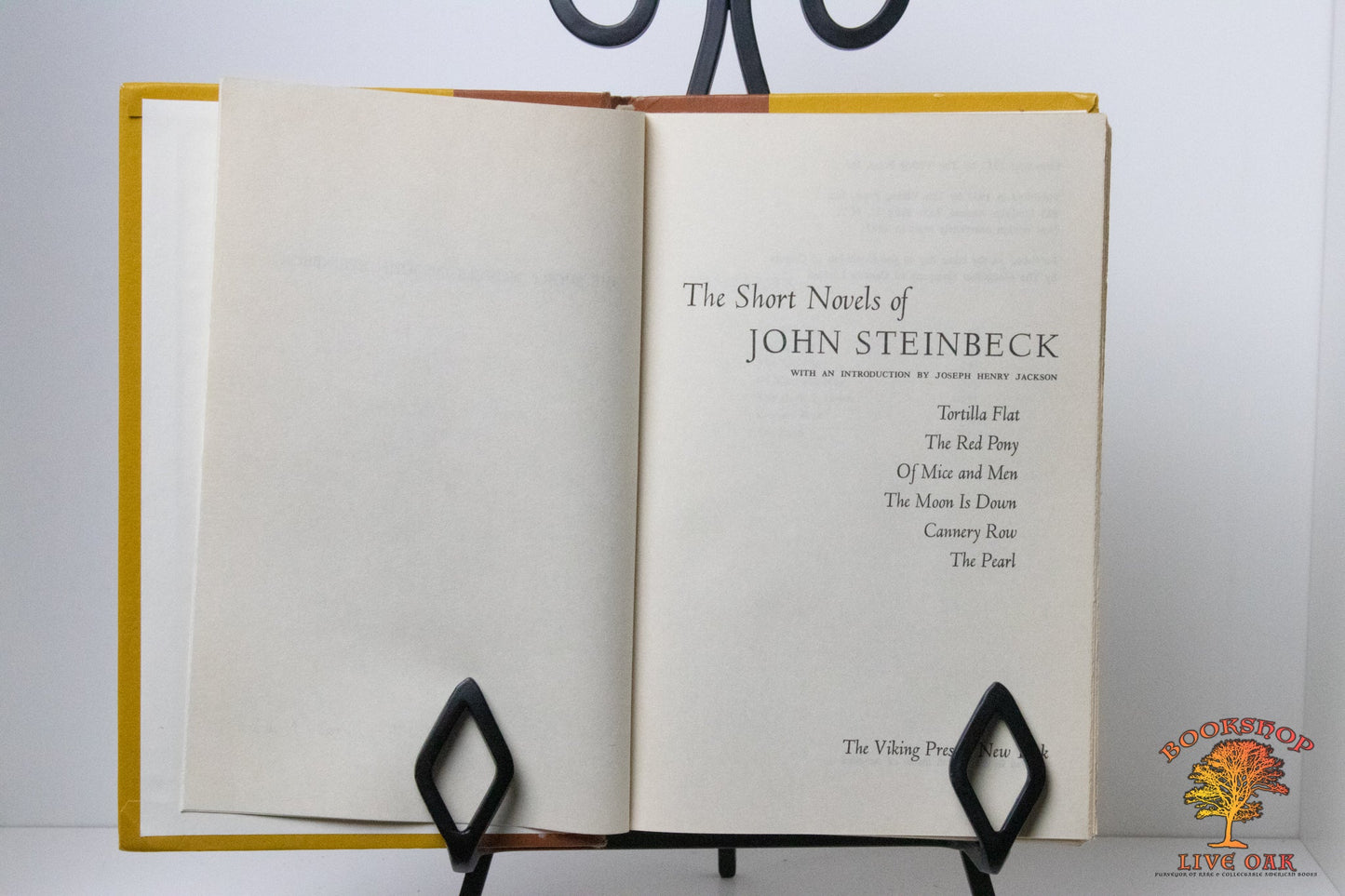 The Short Novels of John Steinbeck; John Steinbeck