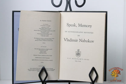 Speak, Memory An Autobiography Revisited By Vladimir Nabokov; Vladimir Nabokov