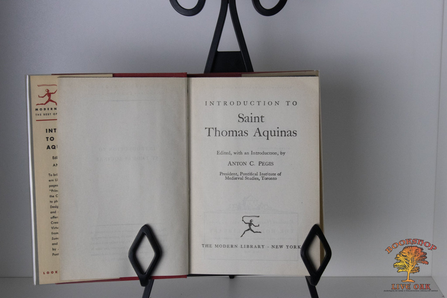 Introduction to Saint Thomas Aquinas Edited by Anton C. Pegis