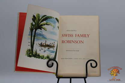 Swiss Family Robinson; Johann David Wyss illustrated by Fritz Kredel