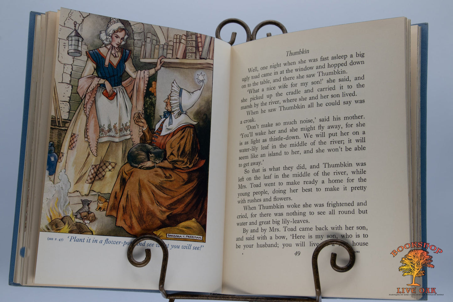 Tales from Anderson and Grimm; Told by W. K. Holmes illustrated by Barbara Freeman