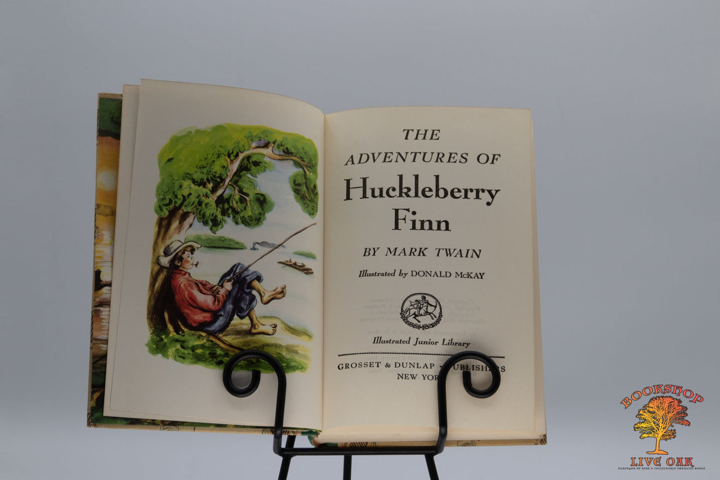 The Adventures of Huckelberry Finn; Mark Twain Illustrated by Donald McKay