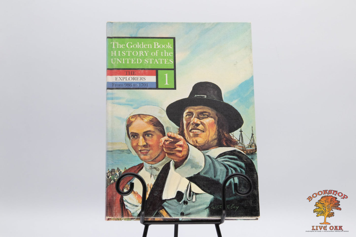 The Golden Book History of the United States Vols.1 to 12; Bertha Morris Parker Illustrations from Golden Press Inc. Project Director Robert D. Bezucha