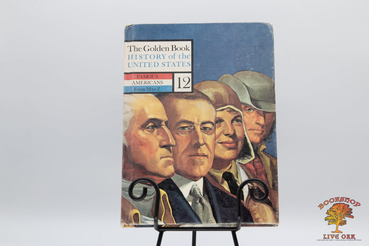 The Golden Book History of the United States Vols.1 to 12; Bertha Morris Parker Illustrations from Golden Press Inc. Project Director Robert D. Bezucha