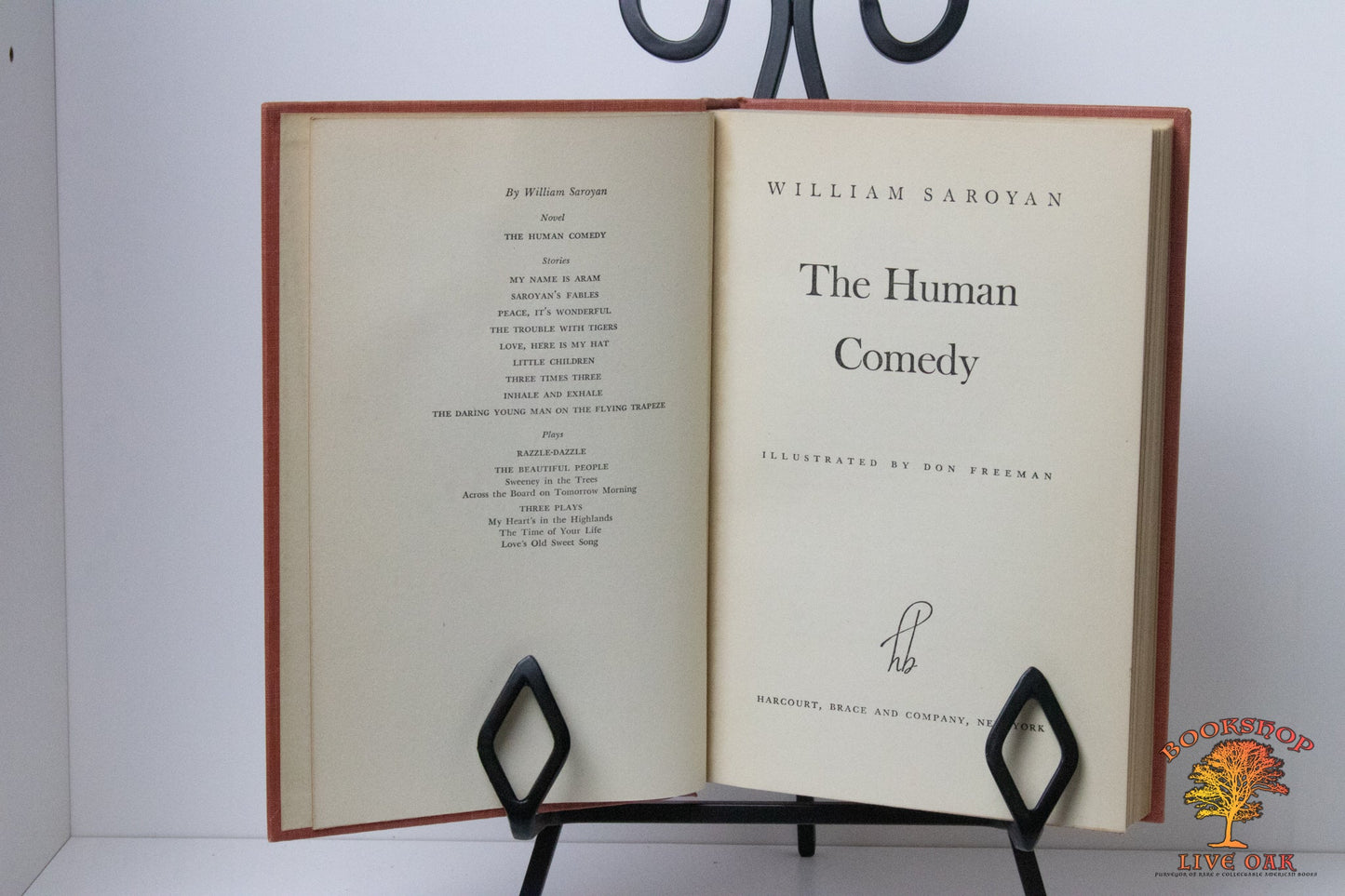 The Human Comedy; William Saroyan Illustrated by Don Freeman