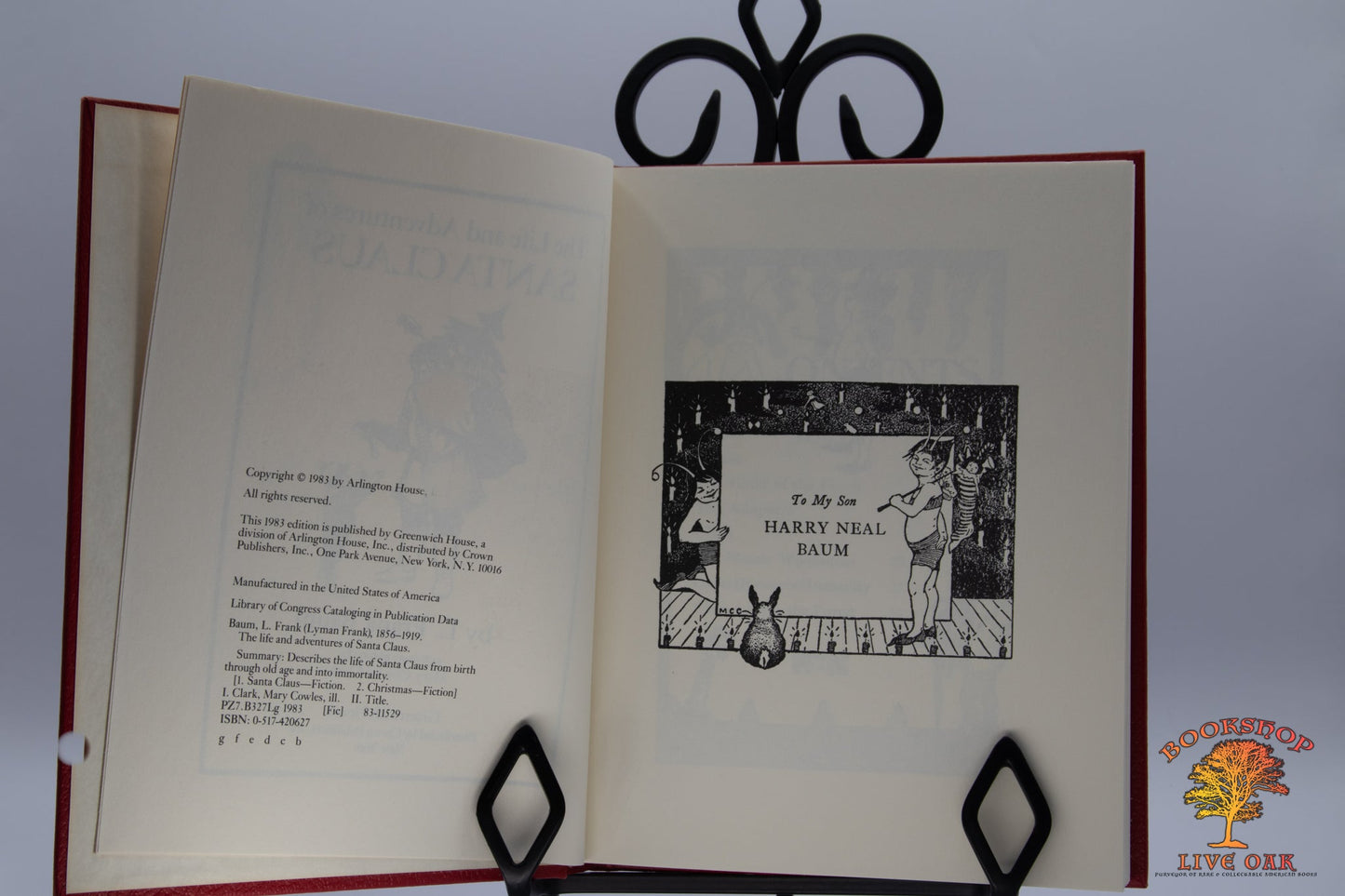 The Life and Adventures of Santa Claus; L. Frank Baum pictures by Mary Coweles Clark