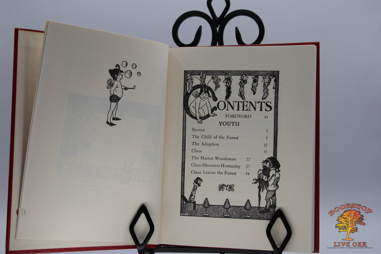 The Life and Adventures of Santa Claus; L. Frank Baum pictures by Mary Coweles Clark