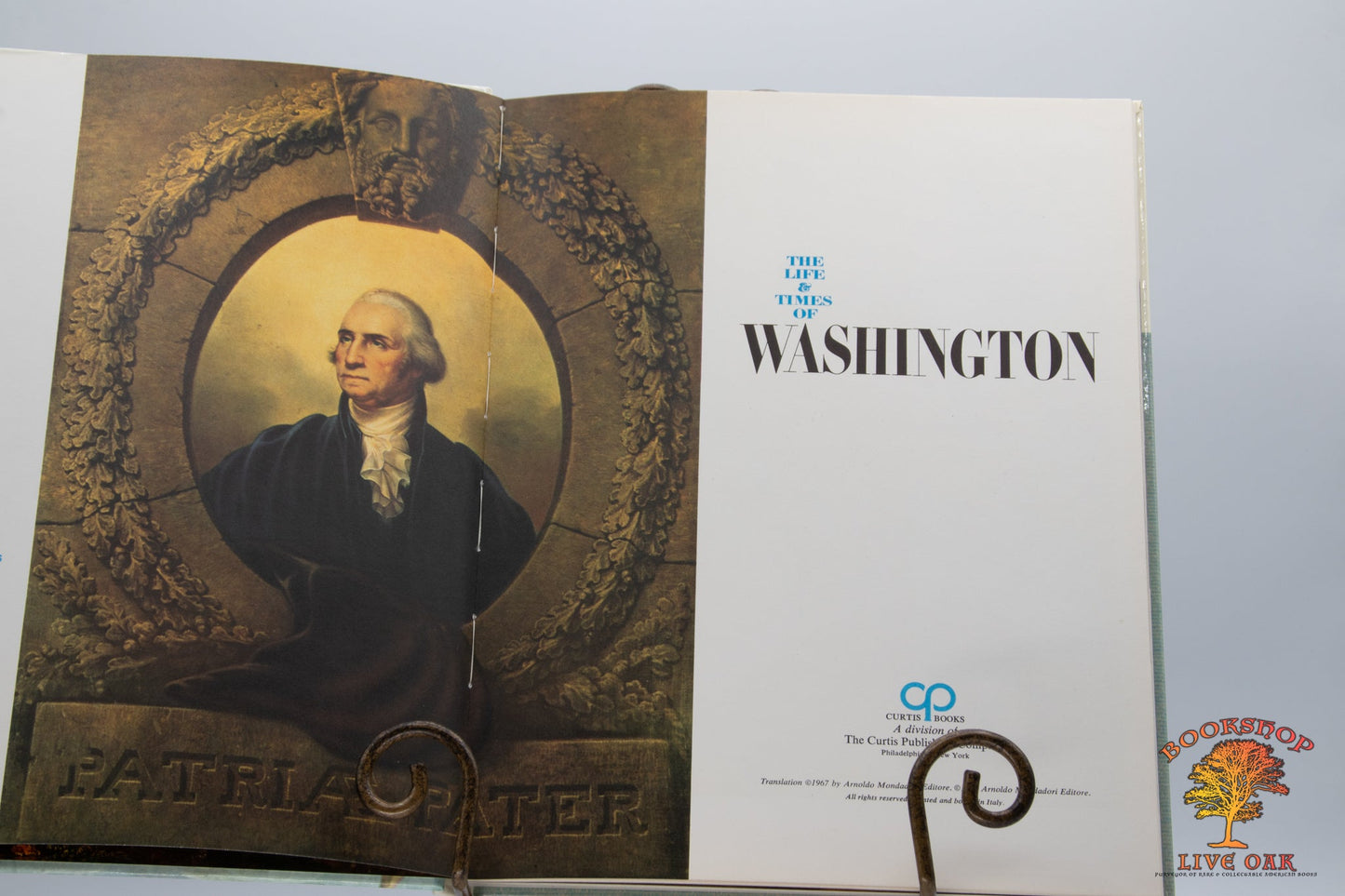 The Life and Times of Washington; Arnoldo Mondadori Editor printed and bound in Italy