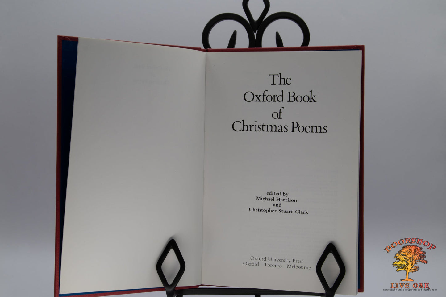 The Oxford Book of Christmas Poems; edited by Michael Harrison and Christopher Stuart-Clark