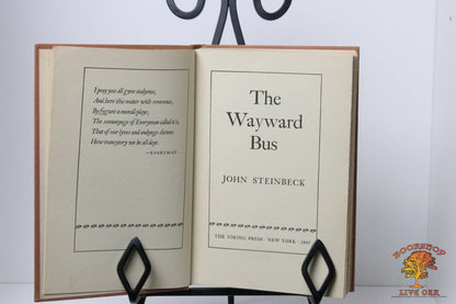 The Wayward Bus; John Steinbeck