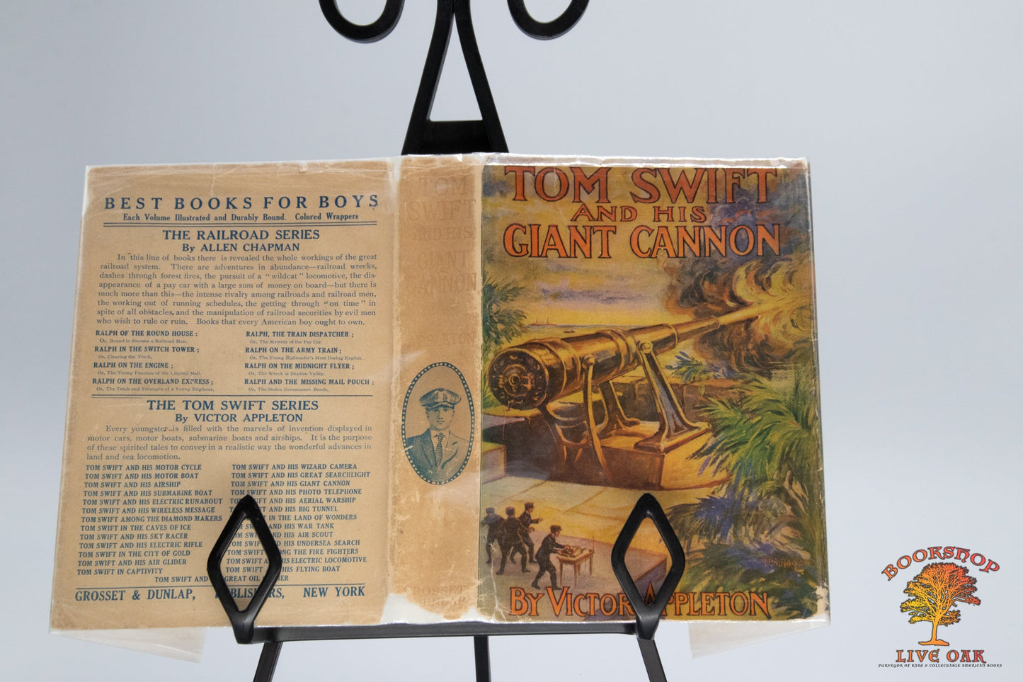 Tom Swift And His Giant Canon; Victor Appleton