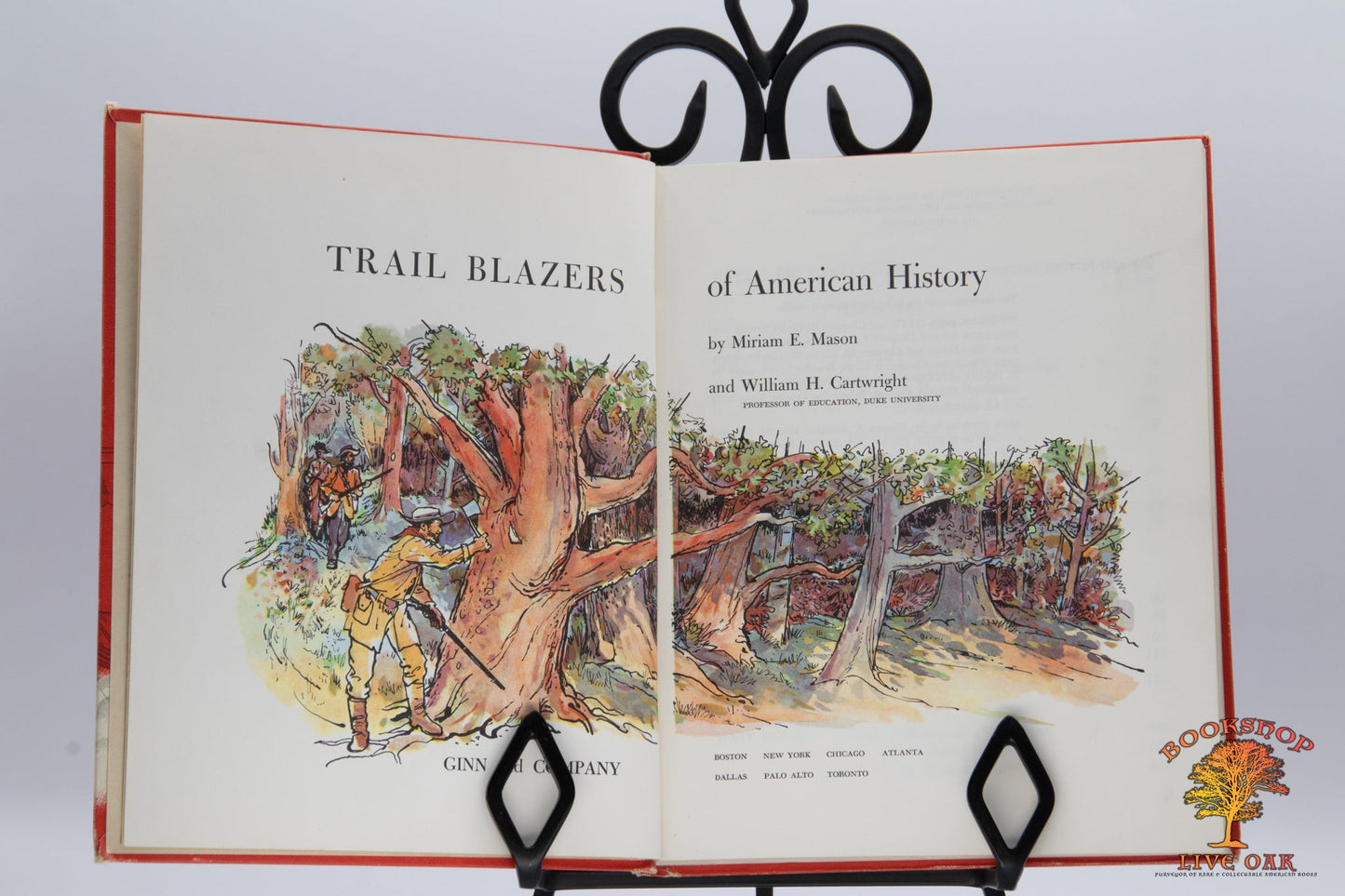 Trail Blazers of American History; Miriam E. Mason and William H. Cartwright  Professor of Education Duke University