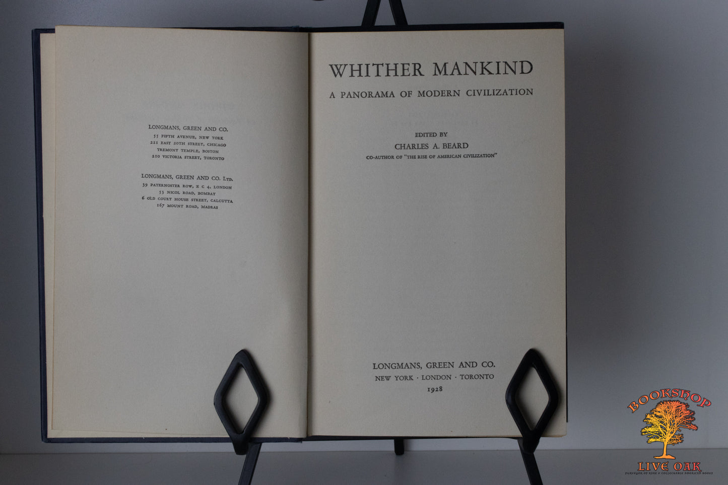 Whither Mankind A Panorama of Modern Civilization Edited by Charles A. Beard