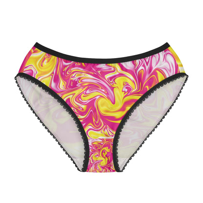 Pink/Yellow Women's Briefs