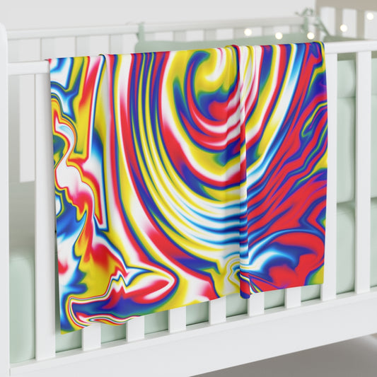 American Wave Baby Swaddle Blanket