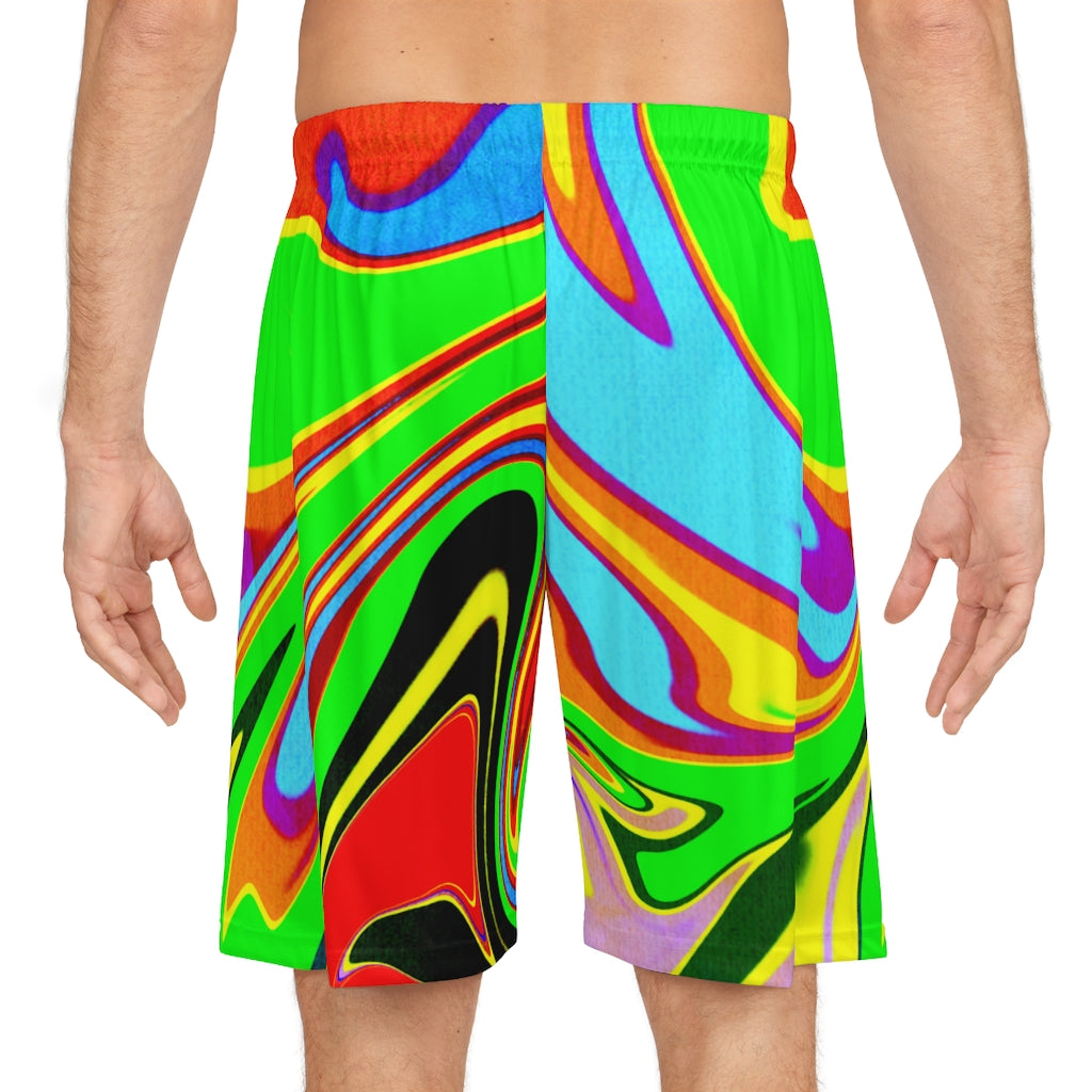 Tie Dye Basketball Shorts