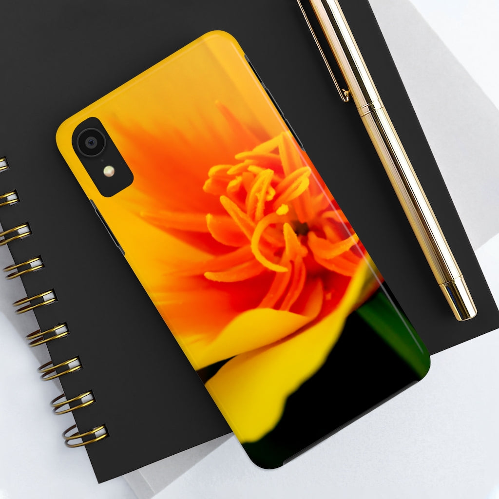 California Poppy Phone Cases