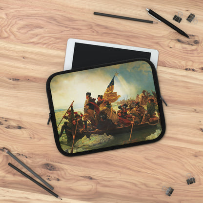 George Washington Crossing the Delaware Laptop Sleeve