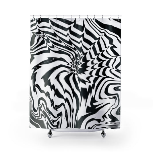 Black and White Shower Curtains